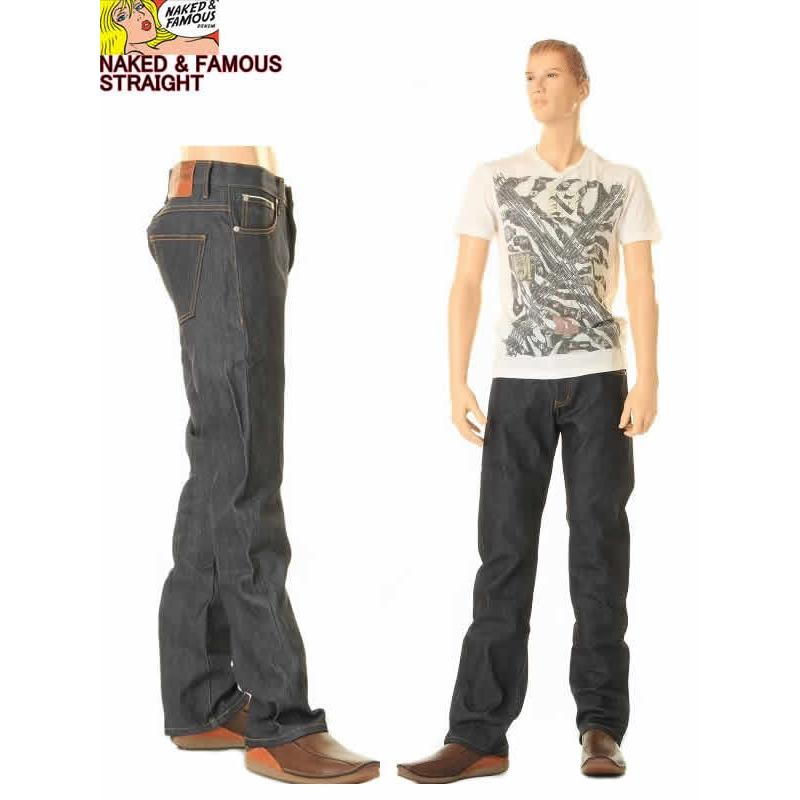 Naked & Famous Selvedge Denim（VINTAGE ネイキッドアンドフェイマス ヴィンテージ ボタンフライ）（RIGID・リジット）ネーキッド＆フェイマス