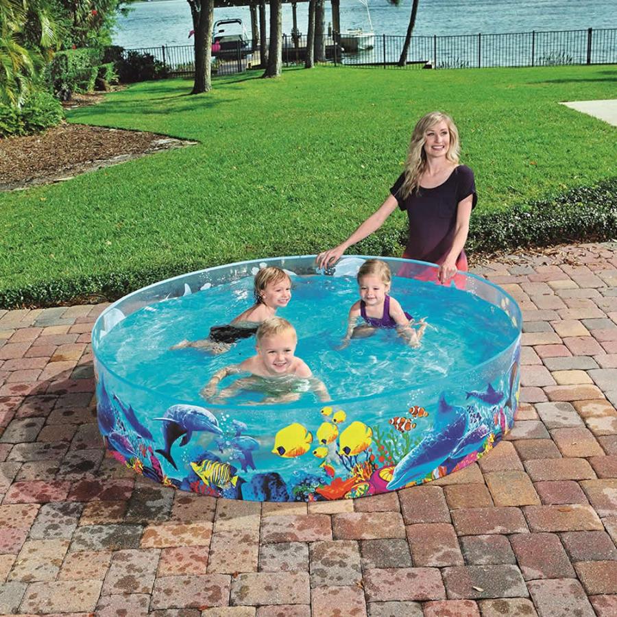 Bestway 55030 kids' play pool family pool ベストウェイ スイムセンターファミリープール 円・丸形