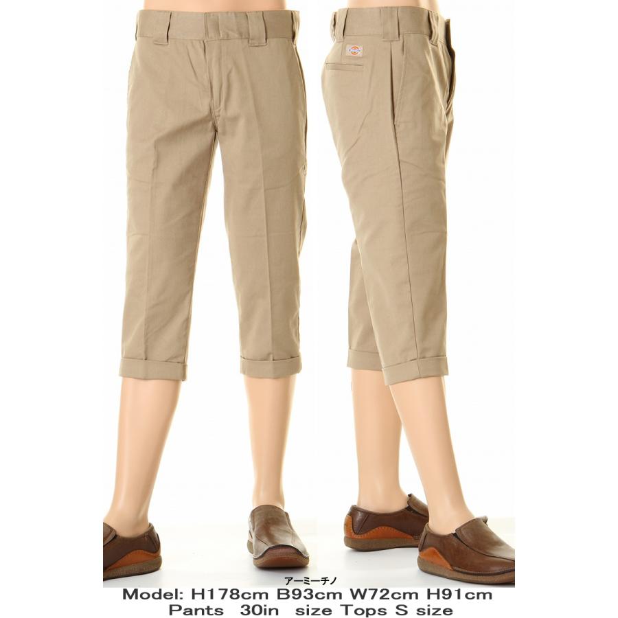Dickies ディッキーズ 161M40WD21 クロップドパンツ メンズ CROPPED WORK PANTS ハーフパンツ7分丈 ワーク