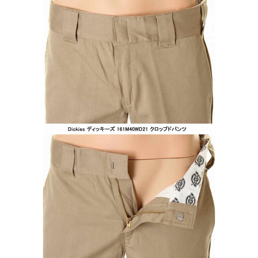 Dickies ディッキーズ 161M40WD21 クロップドパンツ メンズ CROPPED WORK PANTS ハーフパンツ7分丈 ワーク
