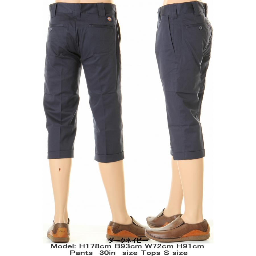 Dickies ディッキーズ 161M40WD21 クロップドパンツ メンズ CROPPED WORK PANTS ハーフパンツ7分丈 ワーク
