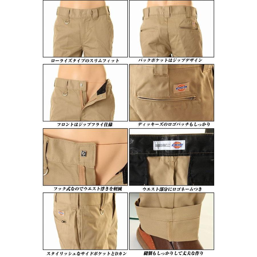Dickies Wd3876 ディッキーズwd3876 色 Chino Pants Work Pants チノパン スリムワークパンツ Dickies3876 Dk 58 0070 スリーラブ 通販 Yahoo ショッピング