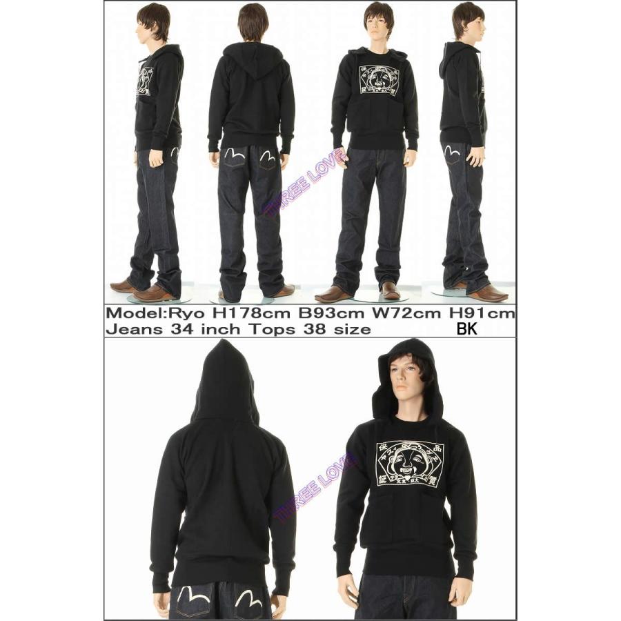 EVISU JEANS HOOD HINSHITSUHOSYOU MARK SWEAT SHIRTS エヴィス EVISU JEANS HOOD HINSHITSUHOSYOU MARK SWEAT SHIRTS エヴィス