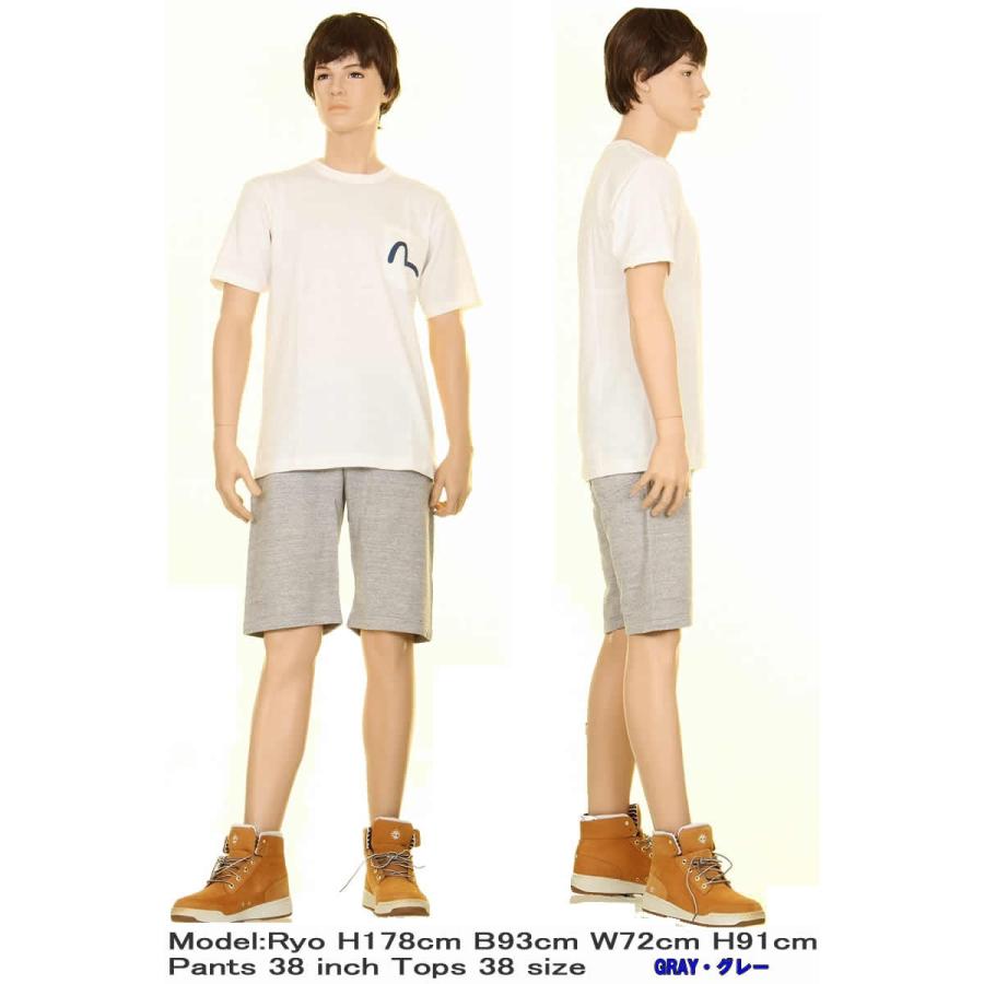 EVISU JEANS KAMOME MARK SWEAT HARF PANTS エヴィスジーンズ EVIS 