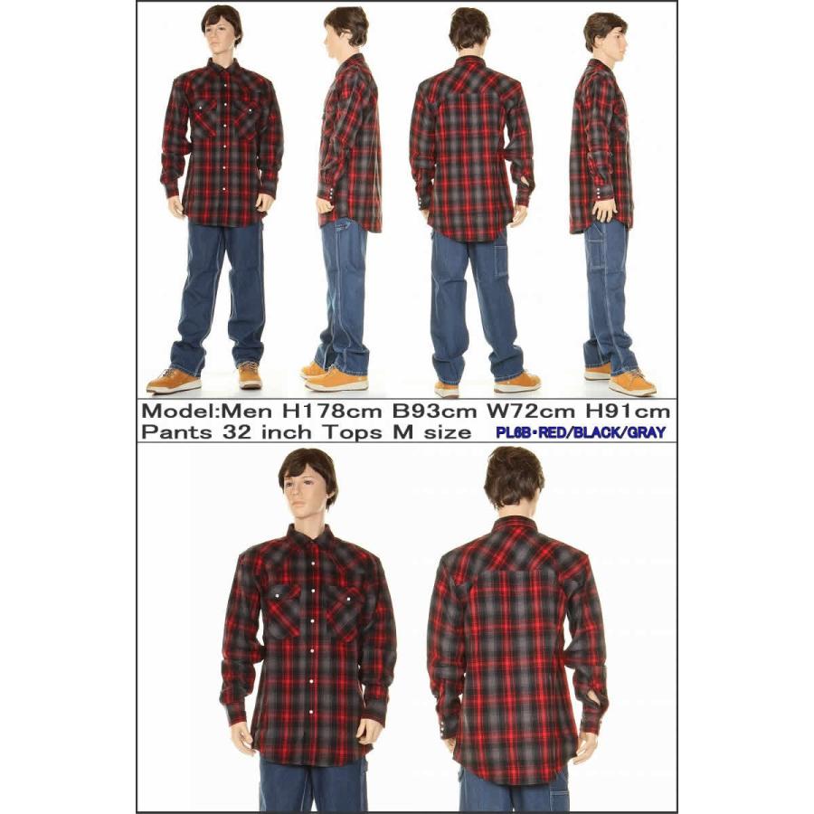 FIVEBROTHER FIVE BROTHER 5200R HEAVY FLANNEL WESTERN SHIRTS 
