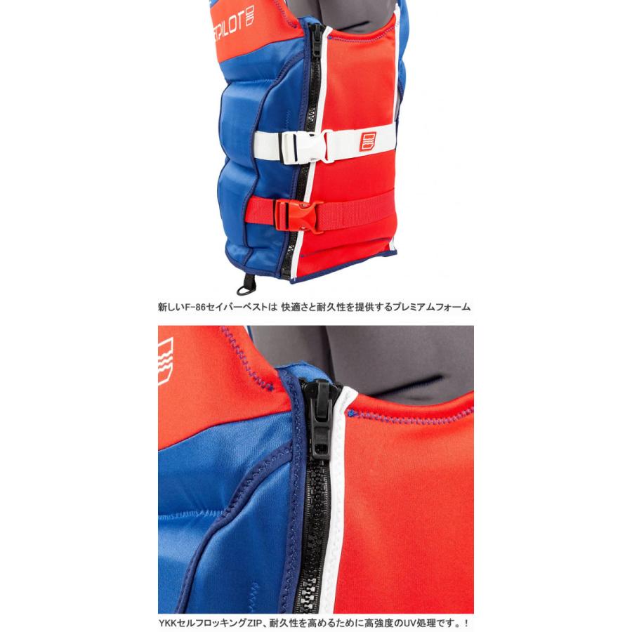 JET PILOT JP21221 XL RED/BLUE F-86 SABRE NEOPRENE CGA VEST ジェットパイロット F-86セイバーフライトネオプレンCGAベスト｜3love｜04