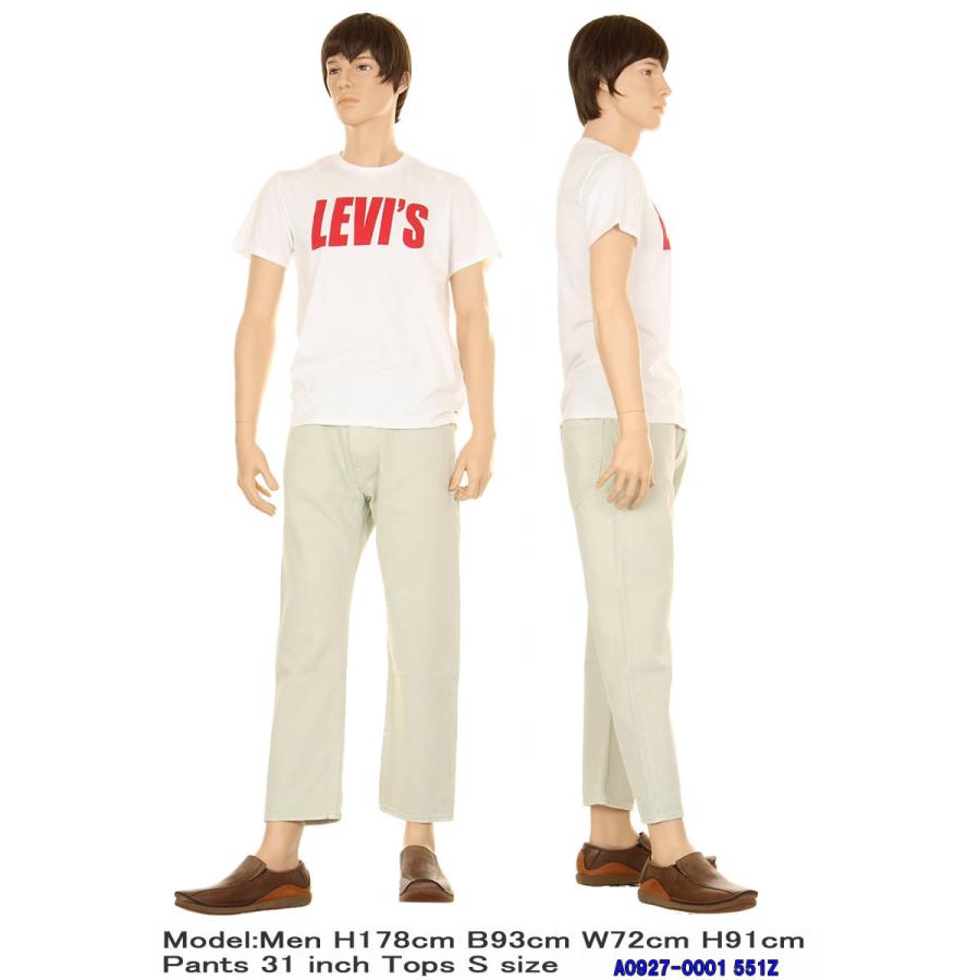 リーバイス A0927-0001 551Z STRAIGHT CROP OPAL ROCK LEVI'S PREMIUM REGULAR STRAIGHT HENP DENIM JEANS ストレート ジーンズ｜3love｜02