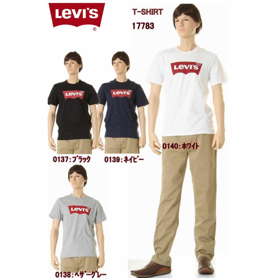 Levi's 17783 Tee Shirts リーバイス Tシャツ CREW T-SHIRT BAD WING 4COLOR トレードマーク クルーネックTシャツ｜3love