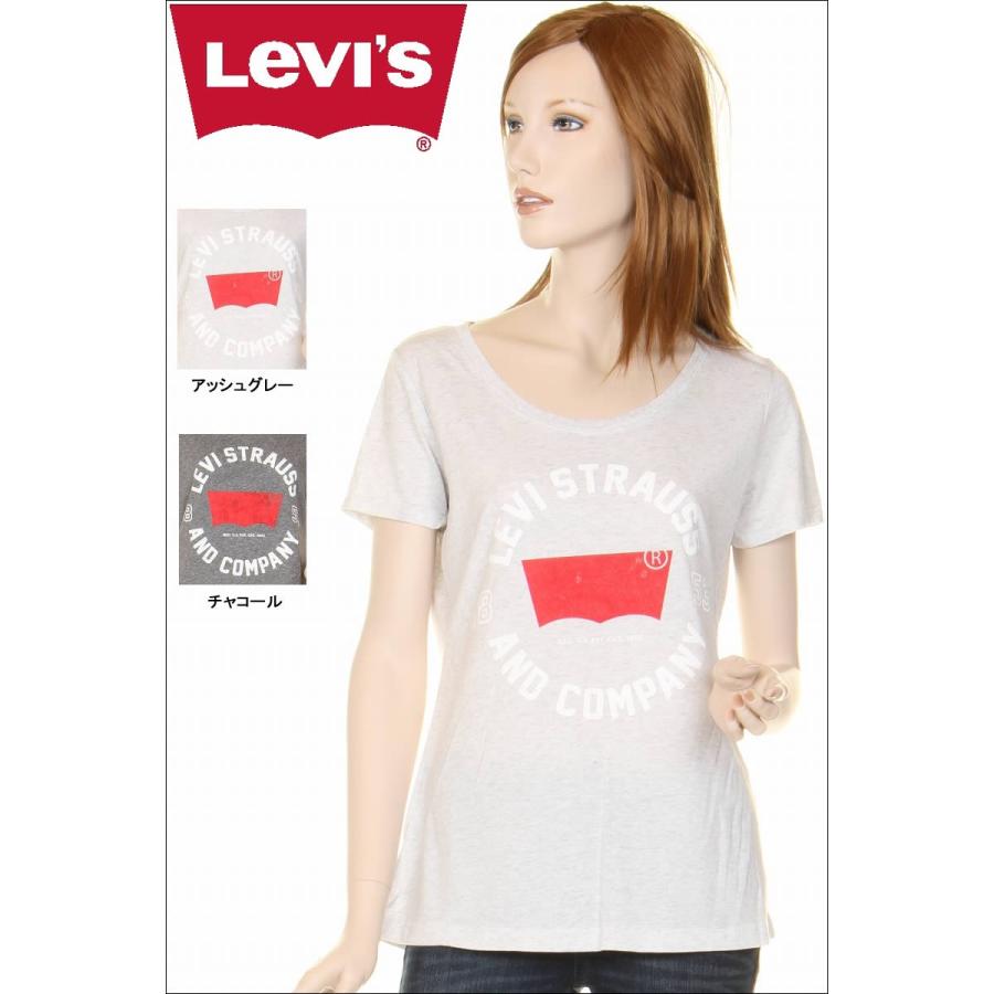 Levi's ladies T-SHIRTS 117500 LEVI STRAUSS AND COMPANY グラフィックロゴTシャツ リーバイスtシャツ｜3love