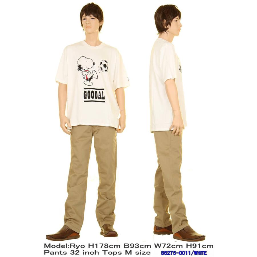 Levi S Snoopy 半袖 T Shirts 0011 White Levis R Peanuts R スヌーピー Tシャツ キャラクター ポケットtシャツ Back Flip Snoopy Lv 709 0004 スリーラブ 通販 Yahoo ショッピング