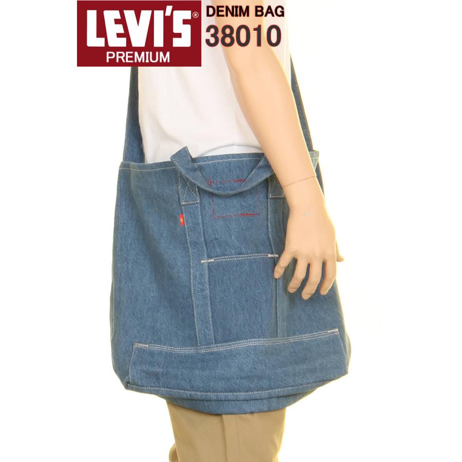 Levi's LEVI'SLevi's RED SHOULDER TOTE BAG HENP DENIM Levi's LEVI'SLevi's RED SHOULDER TOTE BAG HENP DENIM