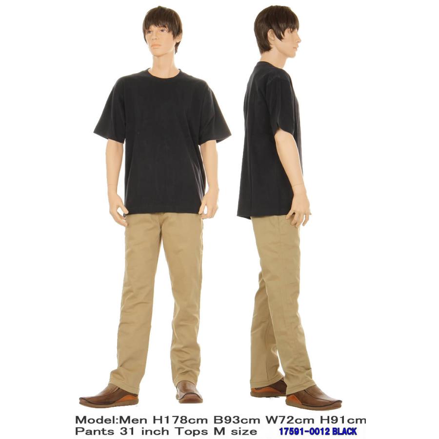 LEVI'S MADE & CRAFTED 17591-0012 BLACK 半袖 T-SHIRTS リーバイス メイド アンド クラフテッド Tシャツ 超上質 上品 Tシャツ｜3love｜02