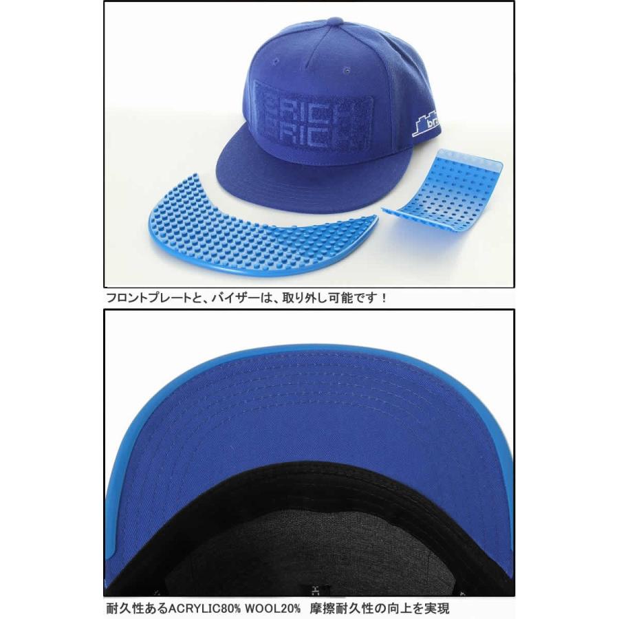 BRICK BRICK GEAR CAP OMEGA HATS PLATES AND BRIMS LIKE A LEGO BLOCK BRAND ブリックブリック キャップ ロスアンゼルス｜3love｜04