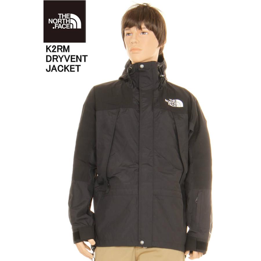 ザ ノースフェイス NF0A52ZT HIGHT SERIES MEN'S M K2RM DRYVENT JACKET 52ZT ブラック ドライベント マウンテンパーカー ジャケット｜3love