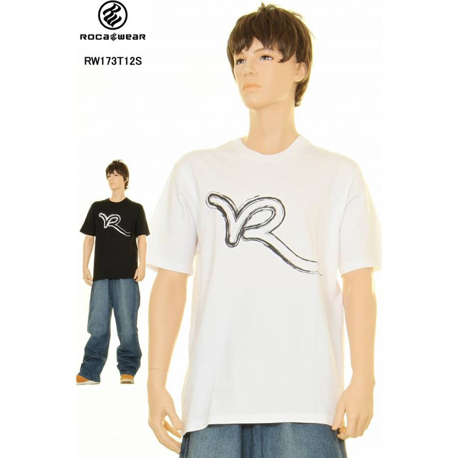ROCAWEAR ROCA WEAR RW173T12S ロカウェア Tシャツ ロゴtシャツ 