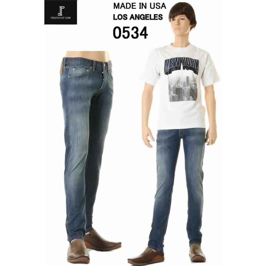 Prospective Flow Skinny Leg Denim Jeans プロスペクティブ フロウ ロスアンゼルス スリムフィット スキニーレッグジーンズ Pf 06 スリーラブ 通販 Yahoo ショッピング