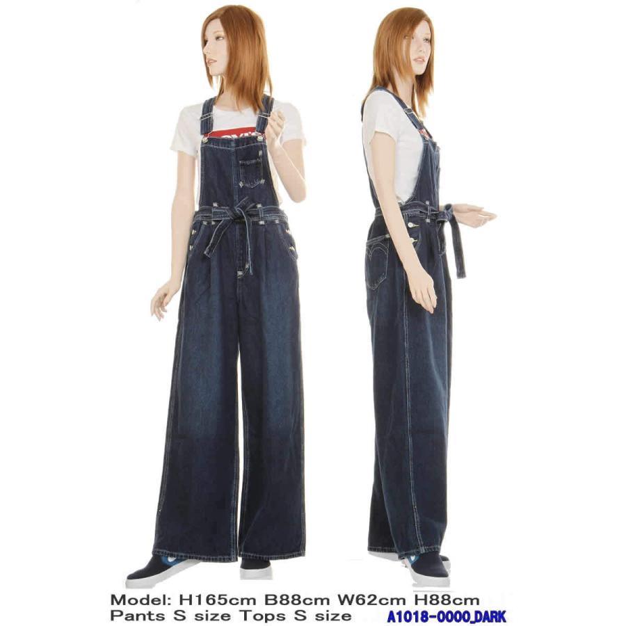 リーバイス A1018-0000-0001 レディース オーバーオール BIG-E LEVI'S PREMIUM MODEL LADY'S インディゴデニム 12オンス｜3love｜02