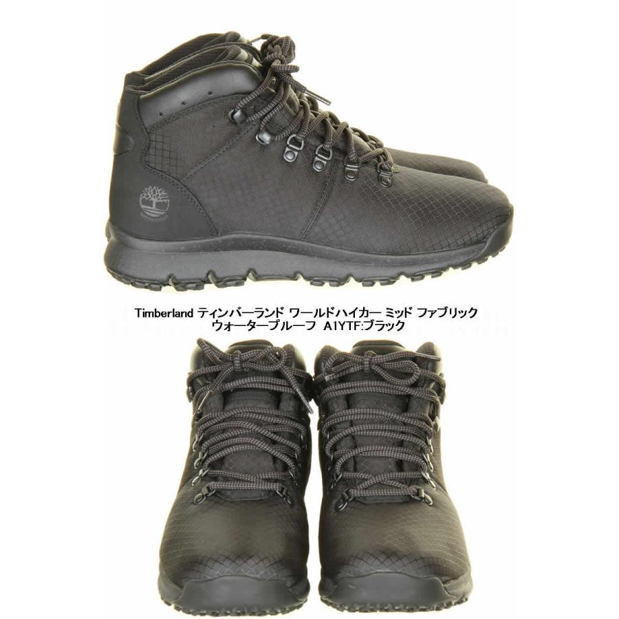 Timberland ティンバーランド A1YXT A1YTF ワールドハイカー ミッド ファブリック ウォータープルーフ WORLD HIKER MID FABRIC WP｜3love｜08