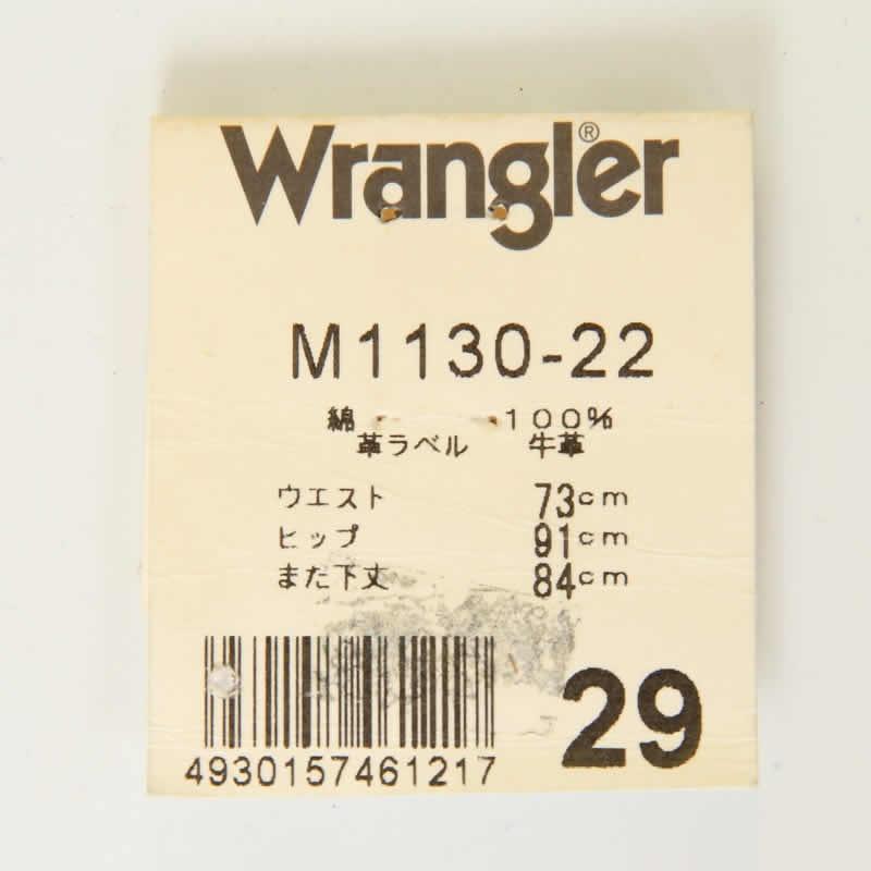 Wrangler 13MWZ DEAD STOCK M1130-22 MID STONE WASH USA 限定モデル ラングラー 13MWZ Wrangler COWBOY CUT JEANS USA MODEL｜3love｜08