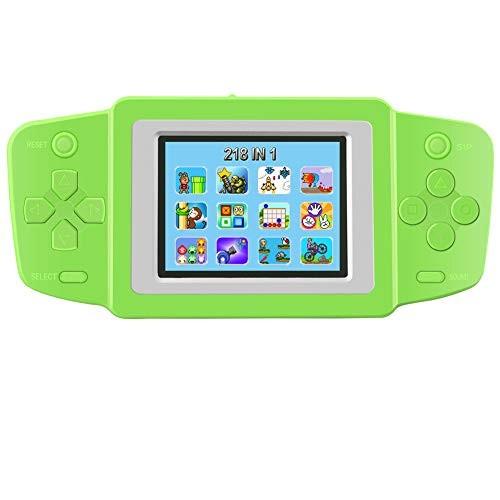Zhishsn 子供用ゲーム機 内蔵218ゲーム クラシックレトロビデオゲーム 子供の誕生日 クリスマスプレゼントに適 Pymr Go Th