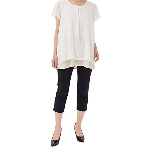 オンラインショップ 7分丈 接触冷感 涼しい 夏 レディース クロップド パンツ ウエストゴムの美脚パンツ専門店 吸汗速乾 レ ゴムパンツ サブリナパンツ 紫外線カット ボトムス パンツ