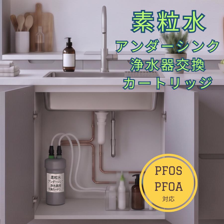 購入前確認必須】素粒水 アンダーシンク(ビルトイン)浄水器 交換