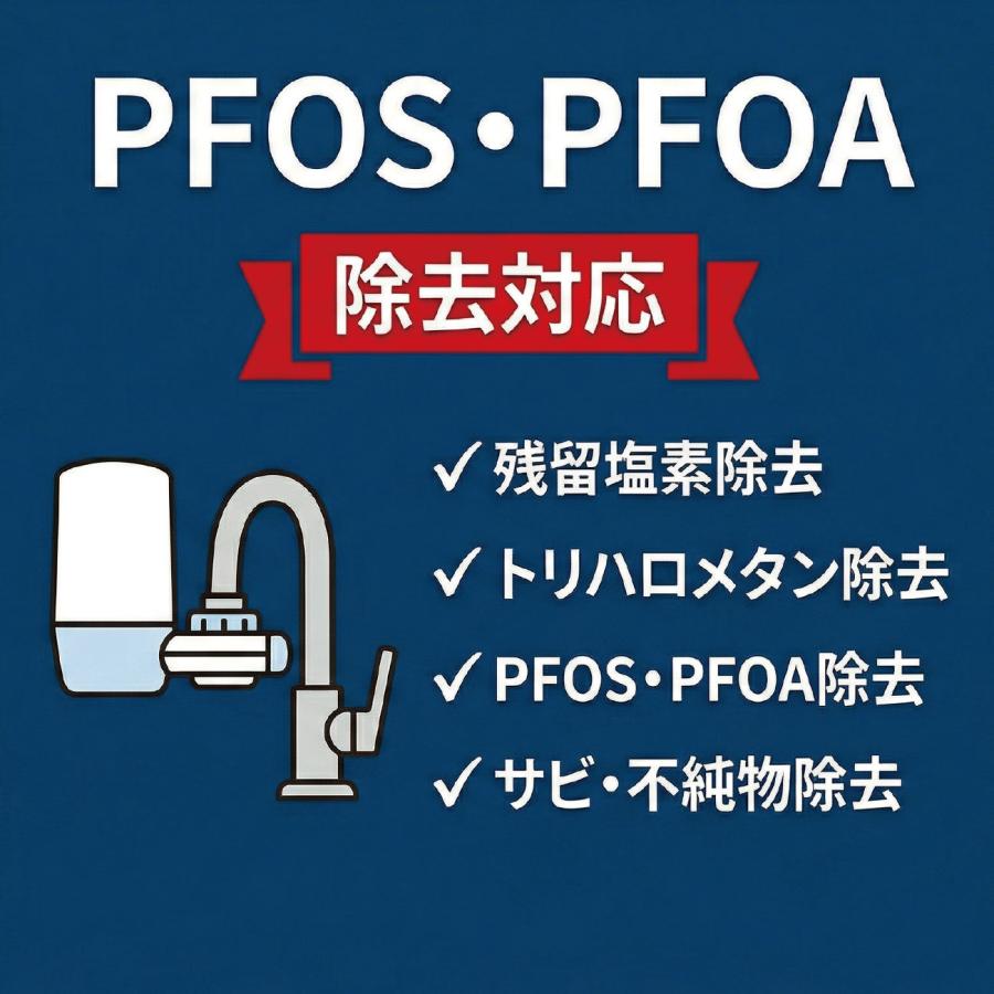 正規代理店】素粒水 浄水器 ワンウォーターECO PFOS PFOA除去 蛇口直結