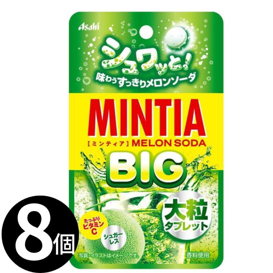 MINTIA ミンティア メロンソーダBIG 20g×8個 アサヒ食品 : 3n store