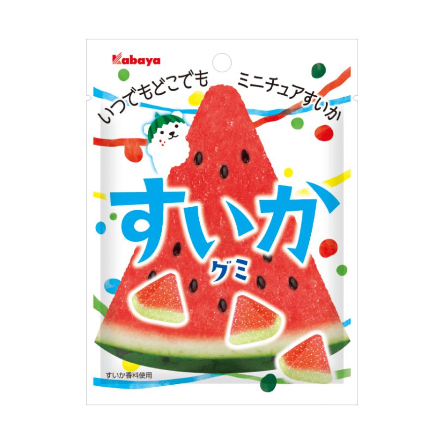 カバヤ　すいかグミ　400袋 Kabaya すいかグミ かき氷グミ アソート 食べ比べセット 各5袋 計10袋