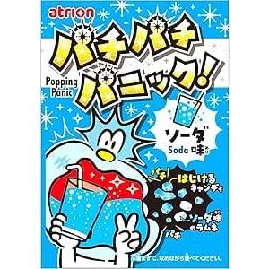 パチパチパニック 4種 （コーラ・グレープ・ソーダ・メロンソーダ）24