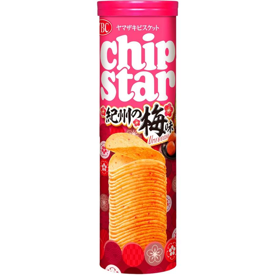 chip star チップスター 紀州の梅味 ヤマザキビスケット 105g×12個