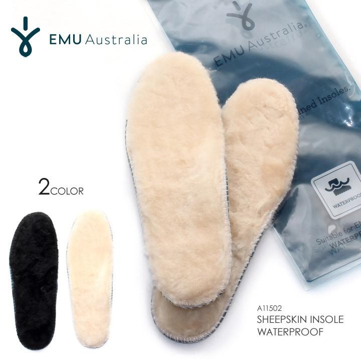 EMU エミュ インソール レディース SHEEPSKIN INSOLE WATERPROOF emuinsole3OCEAN 通販