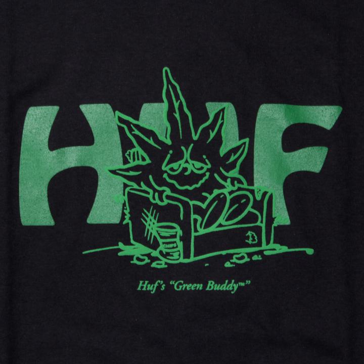 Tシャツ 半袖 プリント イラスト ロゴ メンズ 420 マリファナ HUF ハフ