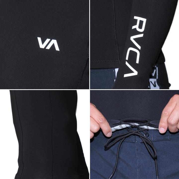 RVCA ルーカ ウェットスーツ タッパー 長袖 メンズ 7月9月 サーフ ブランド バックジップ 2MM BALANCE BACK ZIP