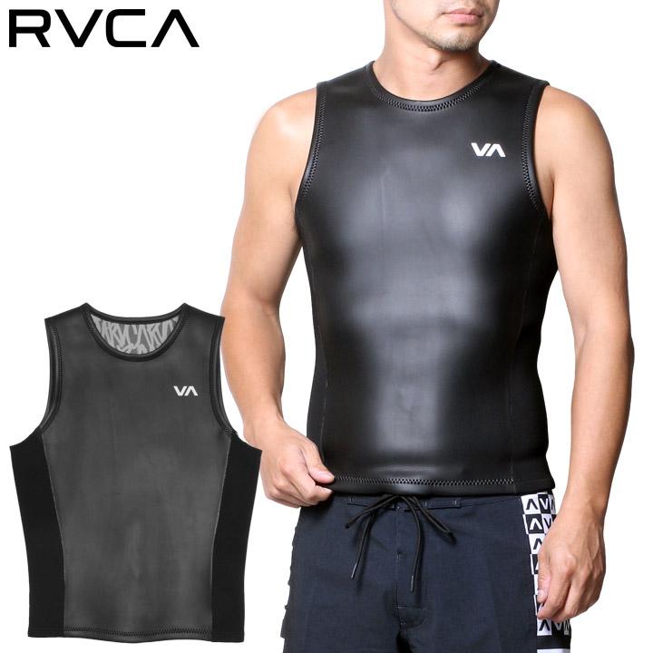 ウェットスーツ タッパー ベスト バックジップ ノースリーブ メンズ サマー 7月9月 RVCA ルーカ サーフ ブランド 2MM