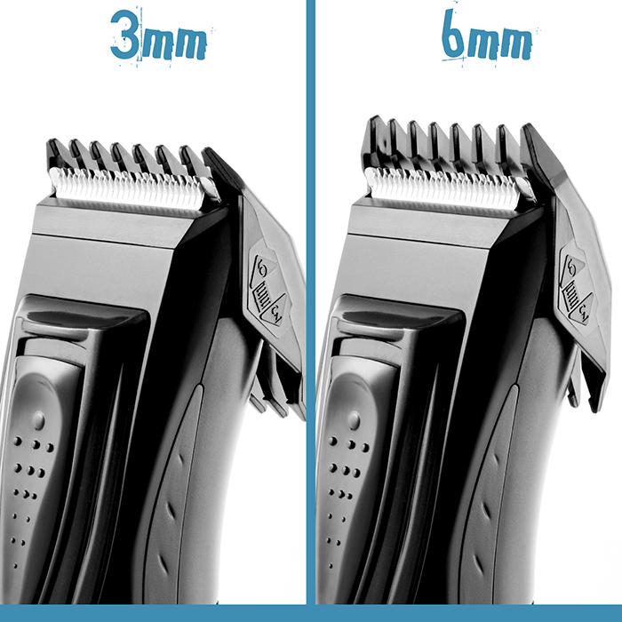 バリカン 電池式バリカン ヘアクリッパー コードレス 4段階刈高調整 2種アタッチメント付属 超軽量設計 静音設計 散髪 セルフカット 家庭用 メンズ 女性 子供 |  | 05