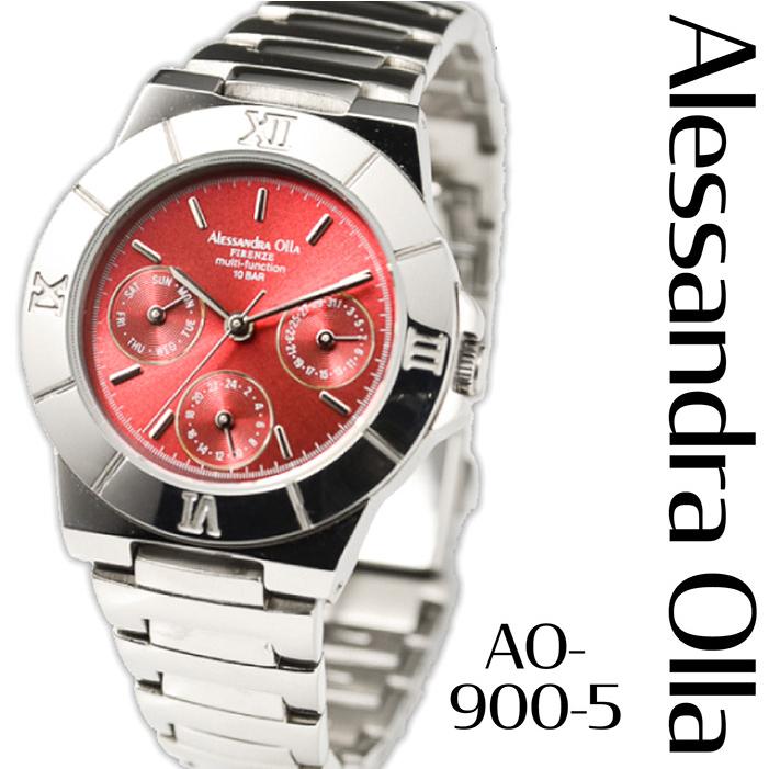 腕時計 レディース アレサンドラオーラ AlessandraOlla AO-900シリーズ  プレゼント ブライダル フォーマル 10気圧防水 マルチファクション｜3point｜04