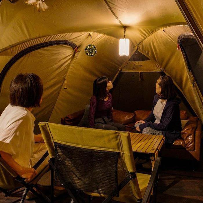 LEDランタン 導光板ランタン 充電式 大容量充電池 300時間点灯 無段階調光 電球色 ストラップ付き 専用ケース付き CL6 |  | 04