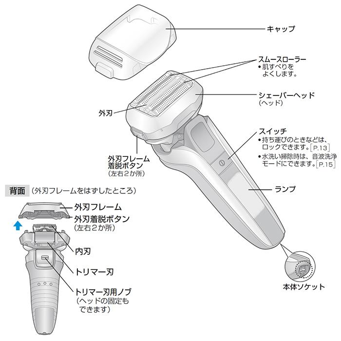 電気シェーバー ラムダッシュ 5枚刃 ひげ剃り 5Dアクティブ