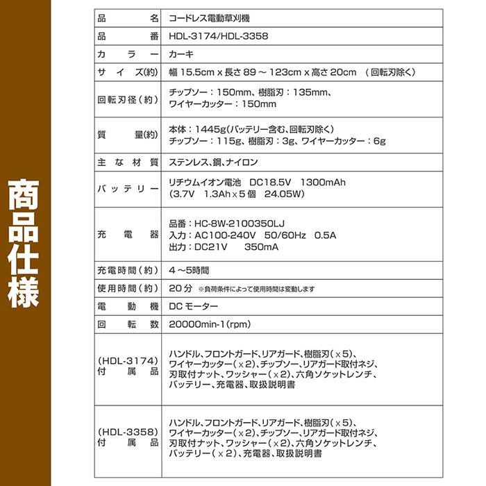 草刈り機 コードレス電動草刈り機 バッテリー1個付き 伸縮自在
