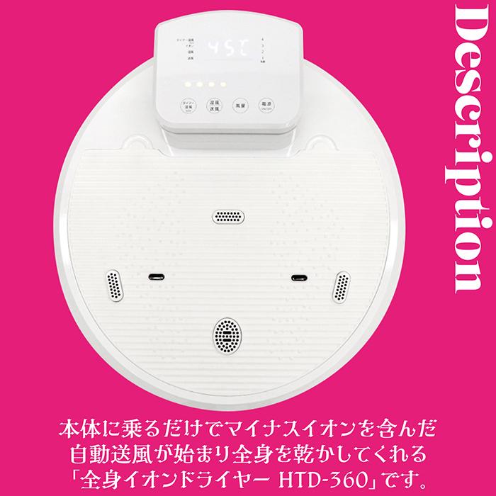 ドライヤー 全身ドライヤー マイナスイオン 自動送風 温風ヒーター 4