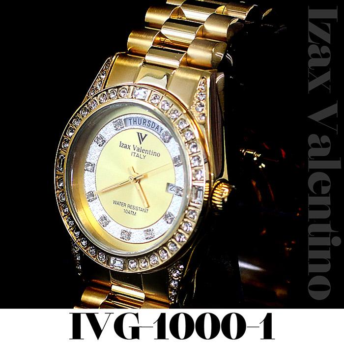 腕時計 レディース メンズ アイザックバレンチノ IzaxValentino IVG