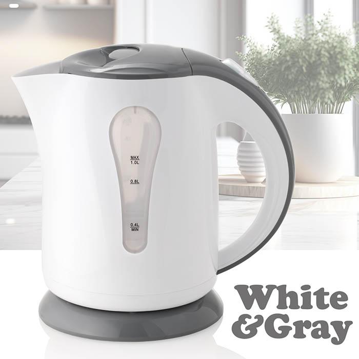 ケトル おしゃれ 電気ケトル NEW 1L 3分で沸騰 ワンプッシュオープン 自動電源OFF 空焚き防止機能 シンプルデザイン 大きな水位窓 パイロットランプ HFK-10 |  | 11