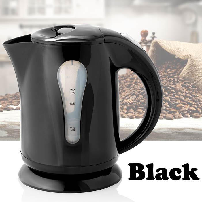 ケトル おしゃれ 電気ケトル NEW 1L 3分で沸騰 ワンプッシュオープン 自動電源OFF 空焚き防止機能 シンプルデザイン 大きな水位窓 パイロットランプ HFK-10 |  | 09