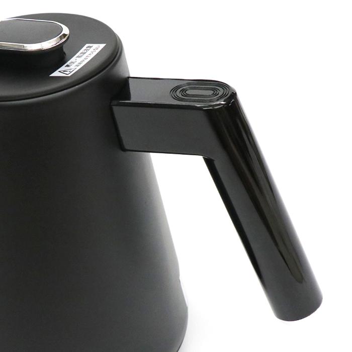 電気ケトル 1.0L 温度調節機能付きグースネックケトル 5温度調節 40