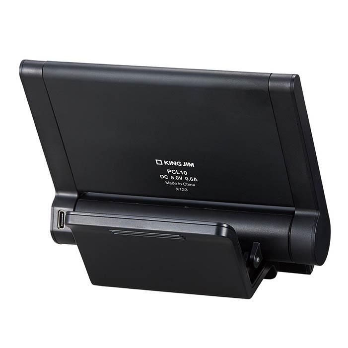 スクエアライト PCL10 テレワーク クリップライト Web会議 LEDライト 顔映り ハッキリ明るく USB給電 3段階調節可能 モバイルバッテリー充電 PCL10 |  | 06