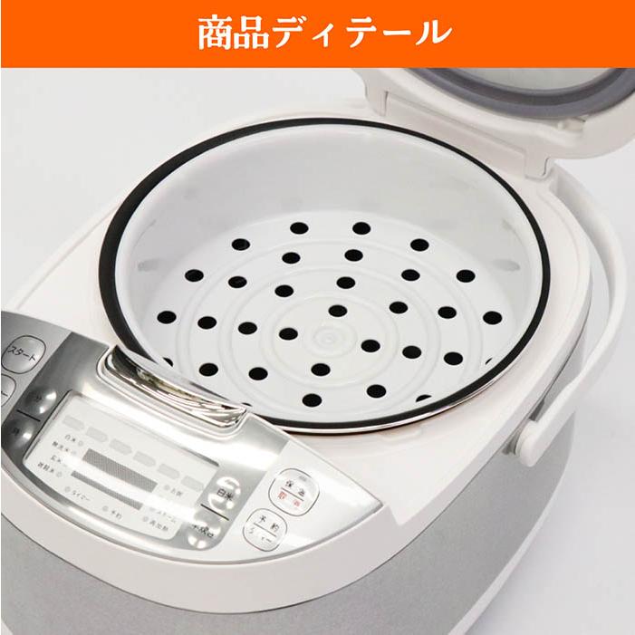 炊飯器 1升炊き 10合 スチーム調理 タッチパネル ワンタッチオープン