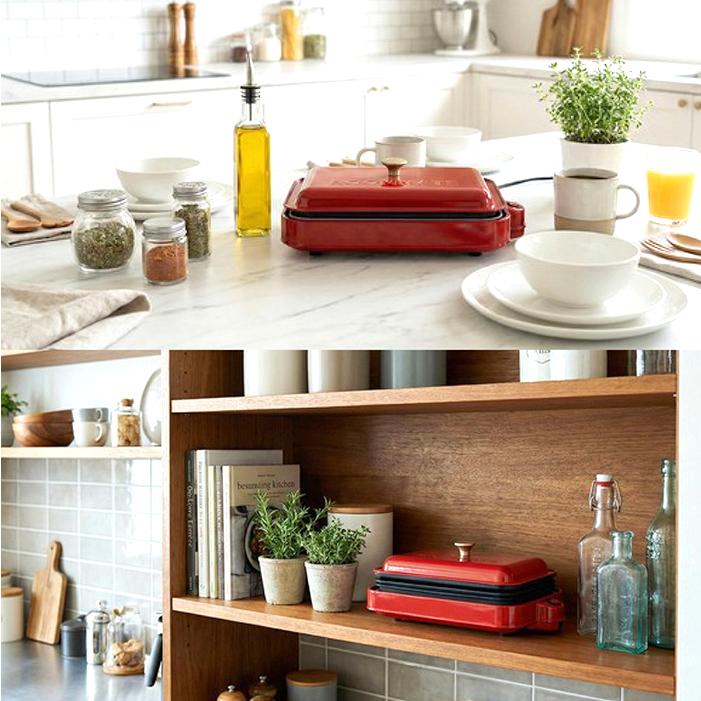 ホットプレート 3n1 グリル フラット たこ焼きプレート 1台3役 重ねて収納 コード収納 焼肉 餃子 お好み焼き RM-243TE |  | 08