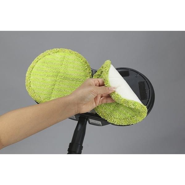 モップ 丸洗い 床掃除 スティック ハンディ ２WAY 電動モップ ROOMMATE ローリングクリーナー ダブルアタック EB-RM08A 送料無料 |  | 10