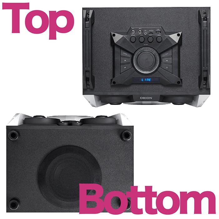 ポータブルスピーカー Bluetooth搭載 パーティースピーカー 6色に発光